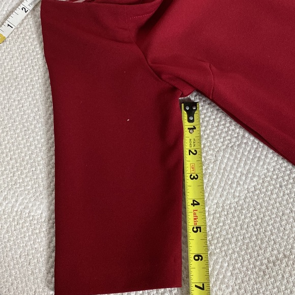 Rinascimento sheath dress scuba crepe, stretchy, 1/4 sleeves body contour Size S - Picture 14 of 15